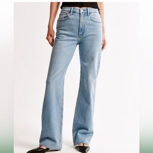 Abercrombie & Fitch Light Blue High Rise Jeans